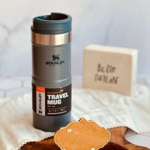 تراول ماگ استنلی 350 میل آبی مدل NEVERLEAK