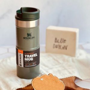 تراول ماگ استنلی 350 میل سبز مدل NEVERLEAK