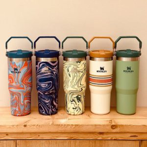 تراول ماگ نی دار استنلی مدل FLIP STRAW TUMBLER