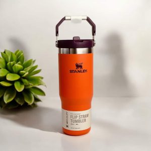 تراول ماگ نی دار استنلی مدل FLIP STRAW TUMBLER