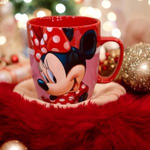 ماگ دیزنی ست میکی و مینی خال خالی