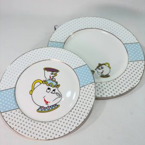 بشقاب دیزنی خانم پات دیو و دلبر