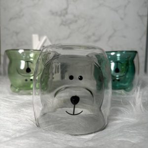 لیوان دوجداره طرح خرس