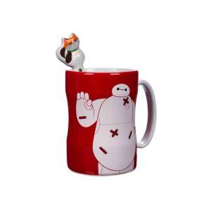 ماگ دیزنی بایمکس و موچی با ست قاشق